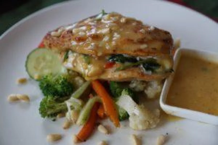 Stuffed chicken breast 2