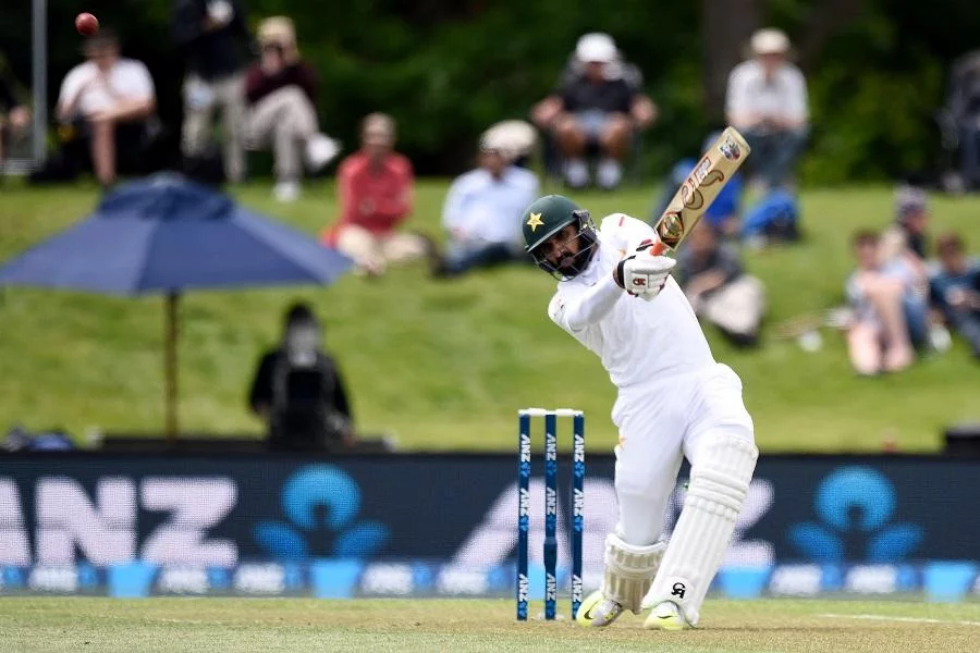 Pakistan's captain Misbah-ul-Haq bats during day two of the first cricket Test match between New Zealand and Pakistan at Hagley Park in Christchurch on November 18, 2016.  / AFP / Marty Melville        (Photo credit should read MARTY MELVILLE/AFP/Getty Images)