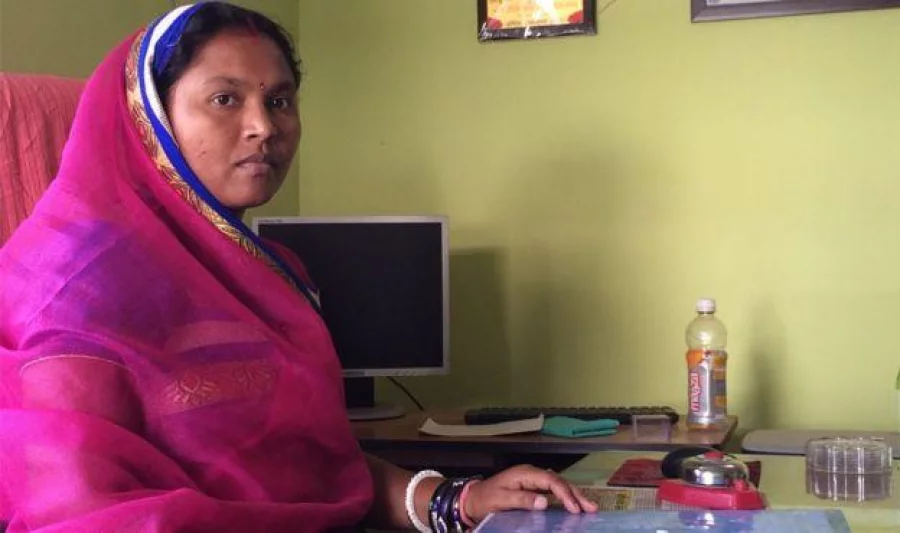 "Kunwar Bai took the lead and everyone in her village followed," says Vatsala Yadav, the village council head for Kotabharri and Barari villages. Photo: BBC