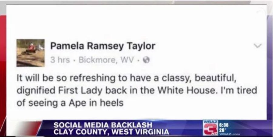 The Facebook post was first spotted by local news channel WSAZ3