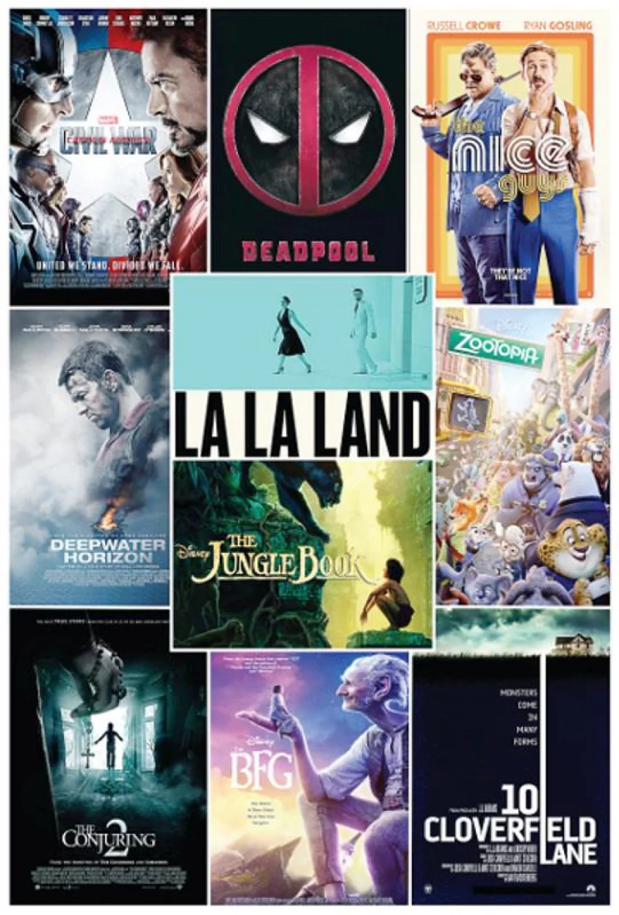 THE BEST MOVIES RELEASED IN 2016