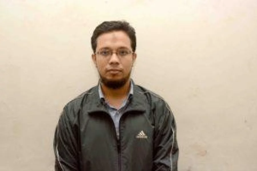 Redwanul Azad Rana, convicted of murdering Rajib Haider, a blogger, in 2013 Courtesy