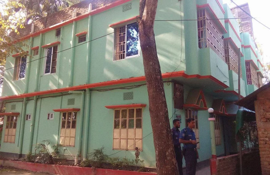 Shadhon Kutir, the house where the militant couple took up residence with their infant child Dhaka Tribune