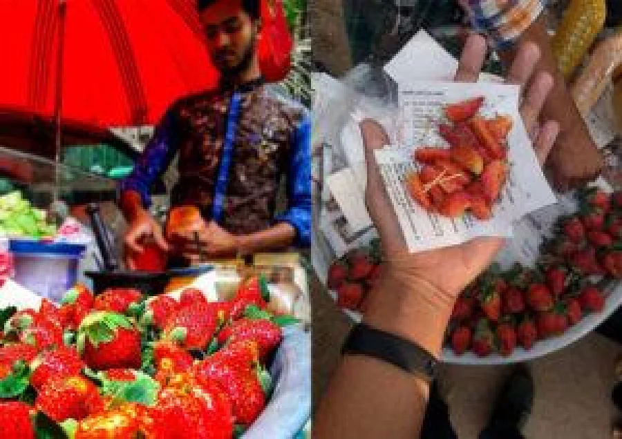 Strawberry Bhortaaaaaa