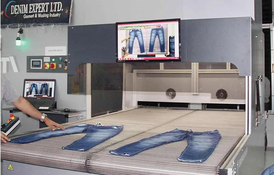 Co2 Laser Machine Engraving On Jeans Manufactures and Suppliers - 3D Vendor  - CKLASER