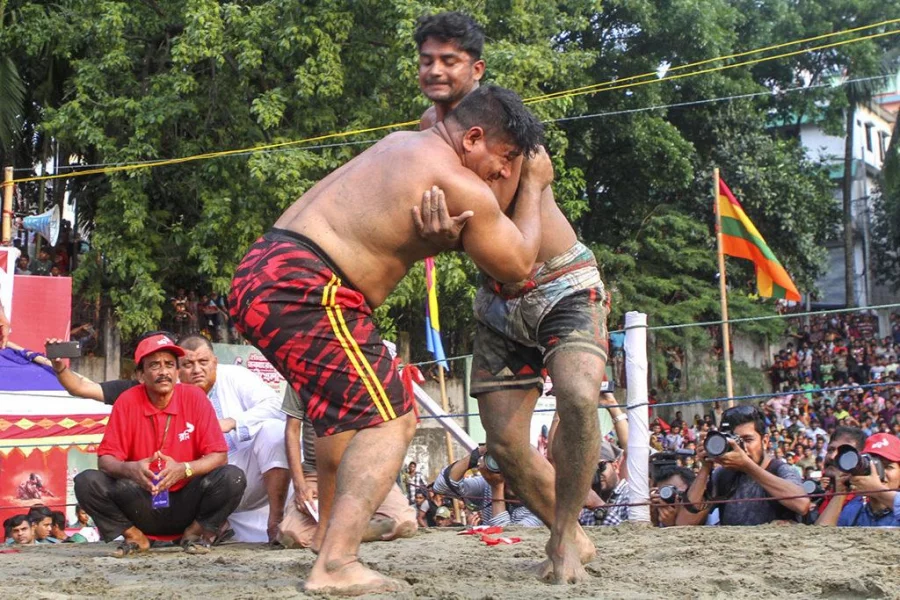The titanic battle between Didar Boli and Shamsu Boli in the final lasted 17 minutes