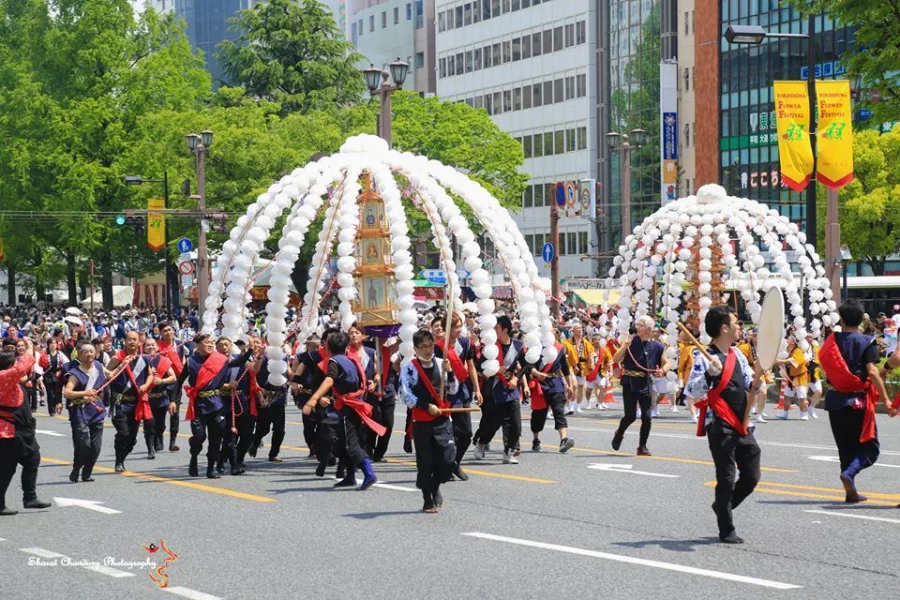 Hiroshima blooms with its Flower Festival