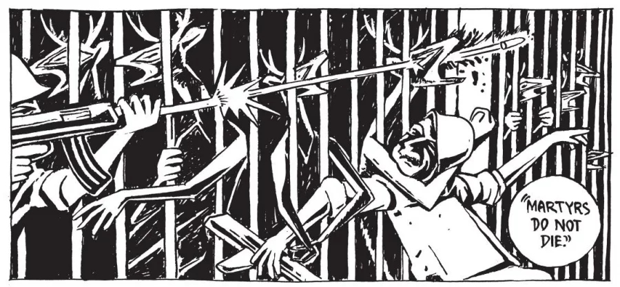 Malik Sajad's graphic novel "Munnu: A boy from Kashmir' TWITTER