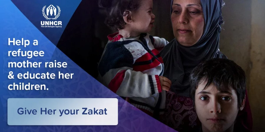 Picture of a poster provided by UNHCR. UNHCR/Handout via REUTERS ATTENTION EDITORS - THIS PICTURE WAS PROVIDED BY A THIRD PARTY.