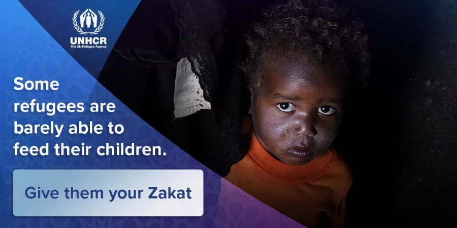 Picture of a poster provided by UNHCR. UNHCR/Handout via REUTERS ATTENTION EDITORS - THIS PICTURE WAS PROVIDED BY A THIRD PARTY.