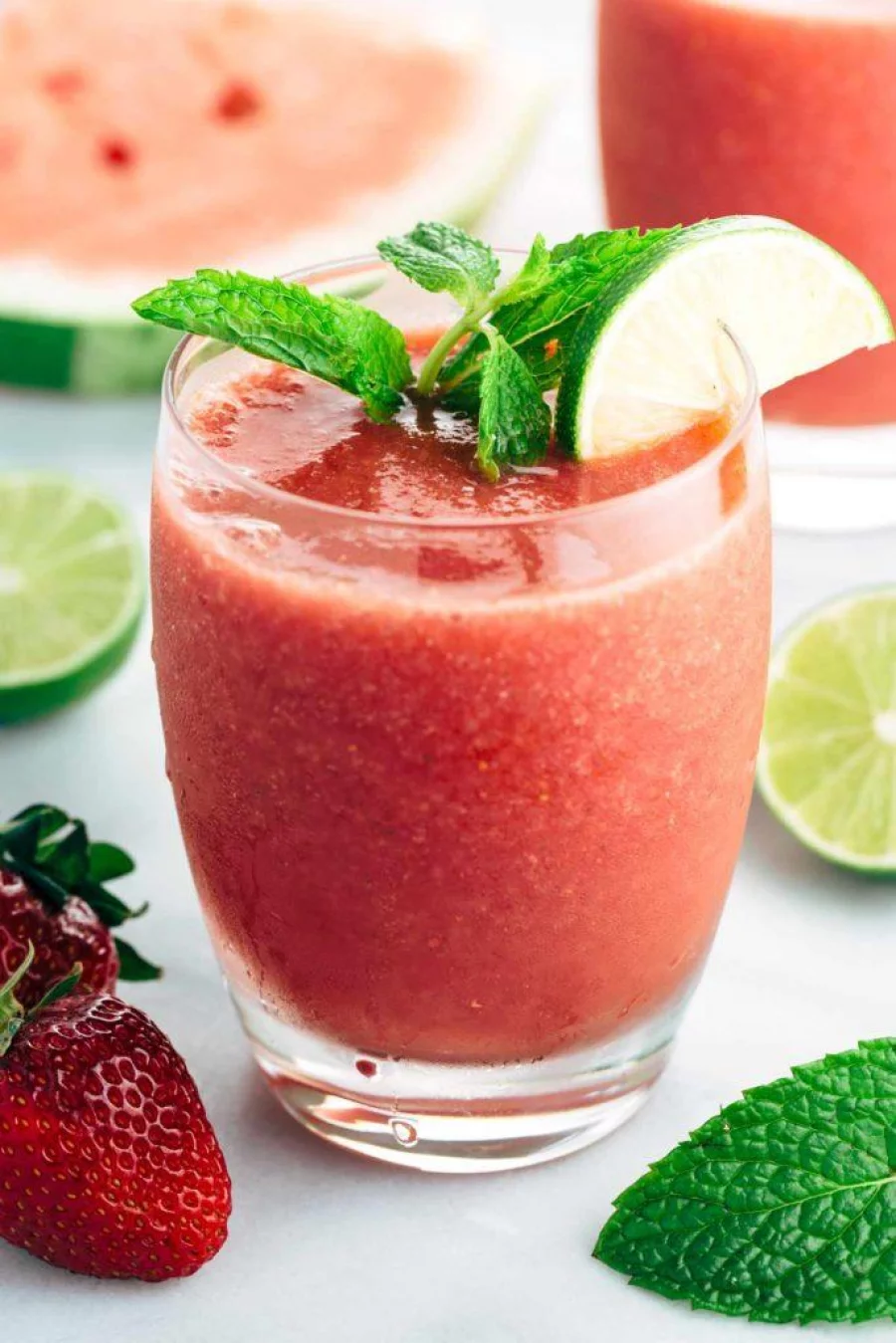 Watermelon, Mint