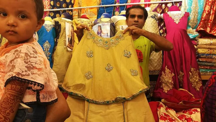 The "Hurram" dress, from the TV show "Sultan Suleiman", is also extremely popular in the Eid markets Dhaka Tribine