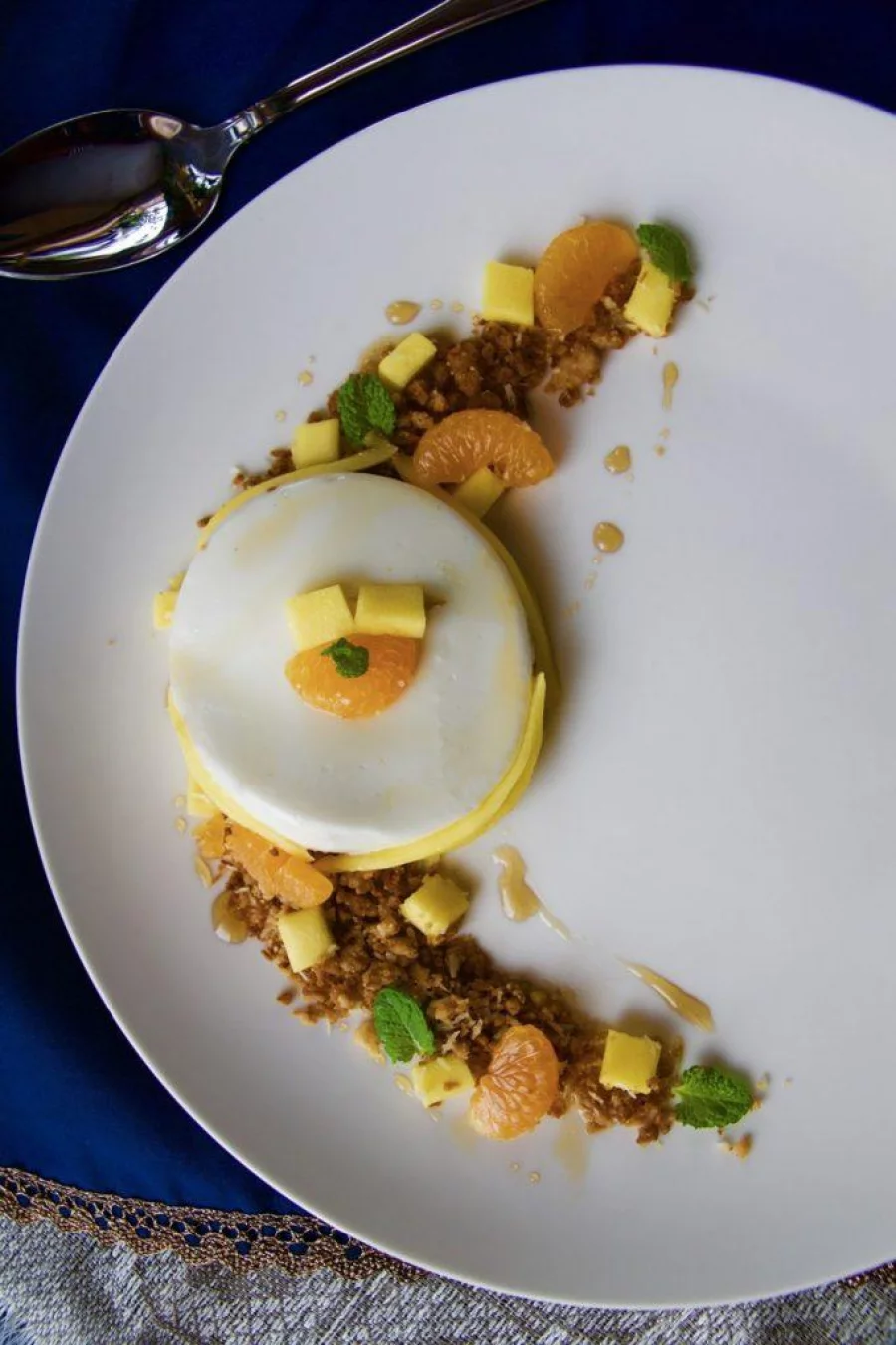 Coconut panna cotta 1