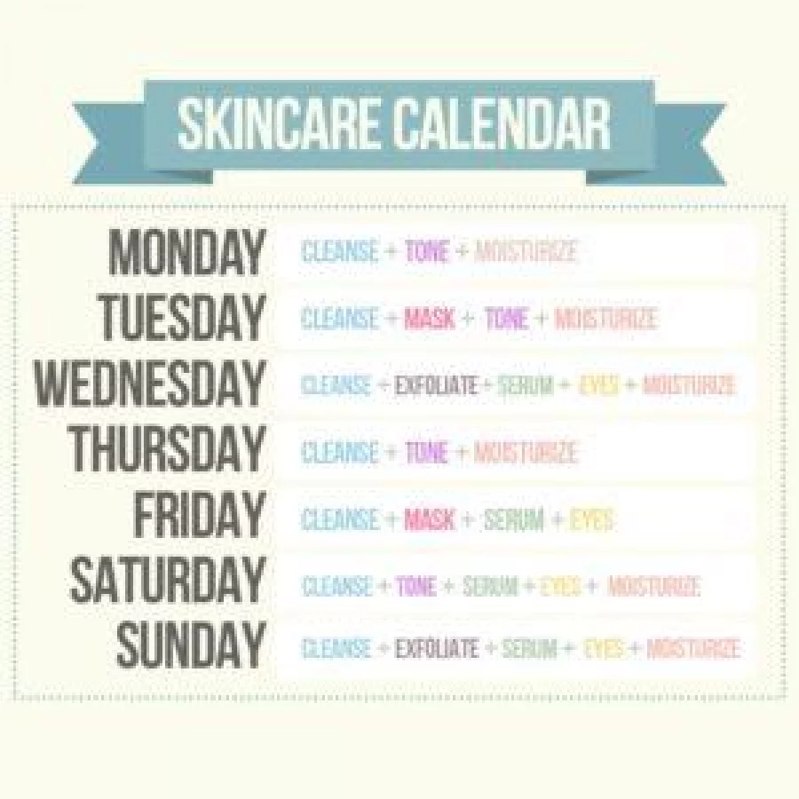 Skincare Calendar