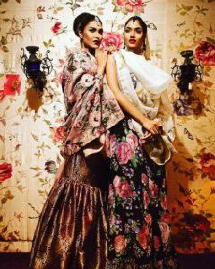dark florals