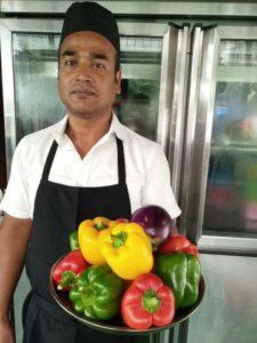 Chef Saiful at the Holey Bakery Dhaka Tribune
