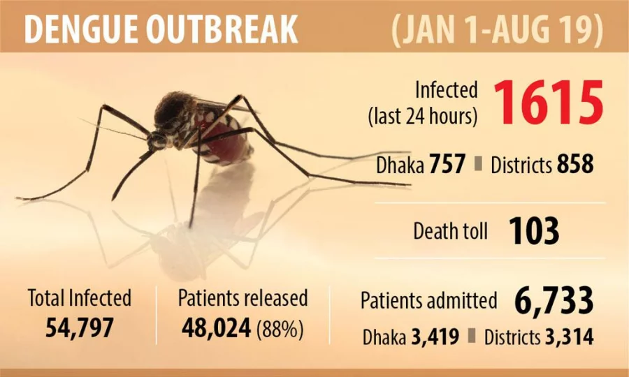 Dengue outbreak: Mohakhali bus terminal breeding heaven for Aedes mosquito