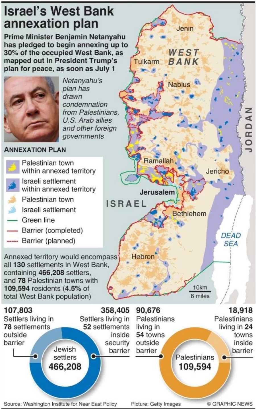 Infographic: Israel’s West Bank annexation plan