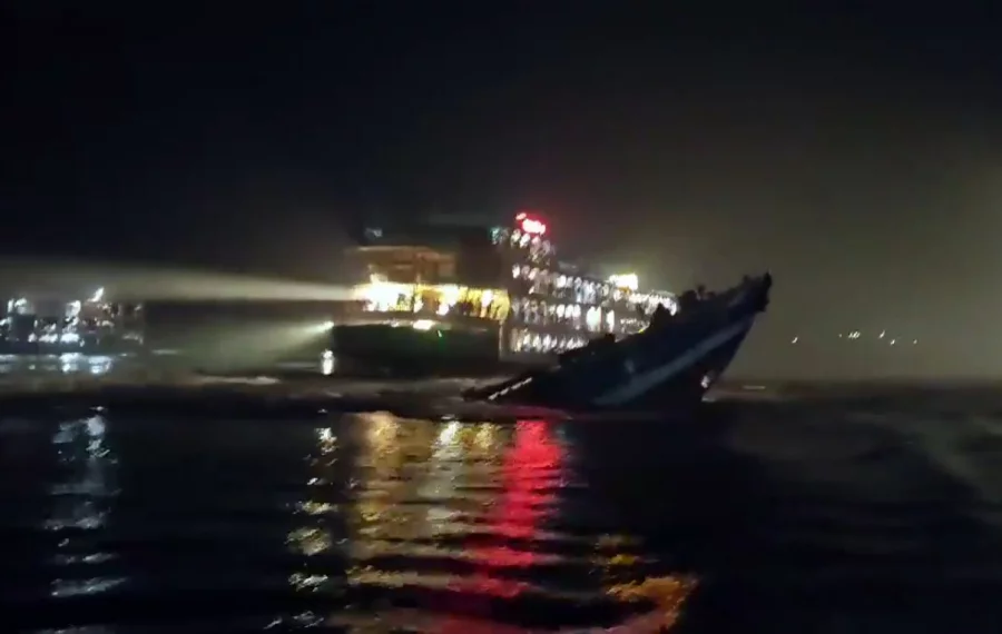 Crew Member Missing After Vessel Sinks In Meghna