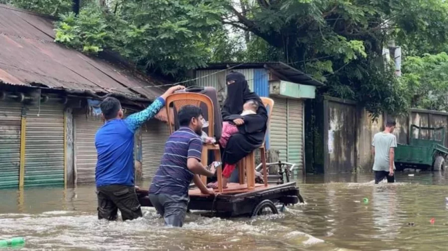 Feni flood reprasentational image. Photo: UNB